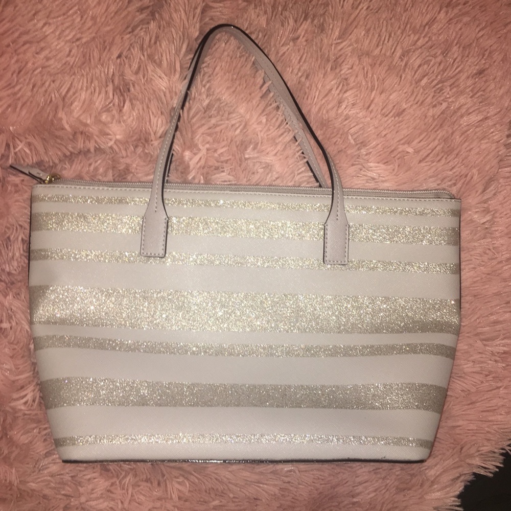 Kate Spade Sparkle Striped Purse